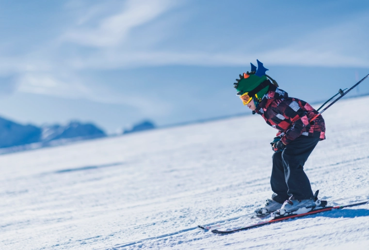kids skiing lessons