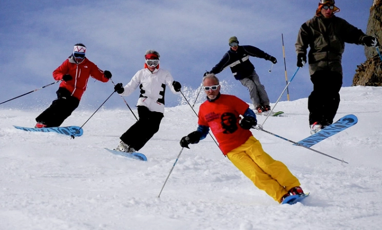 how to ride a monoski