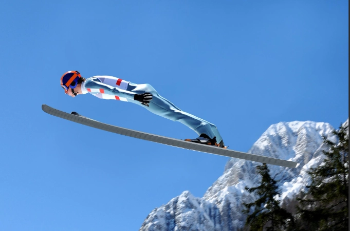 Is ski jumping hard