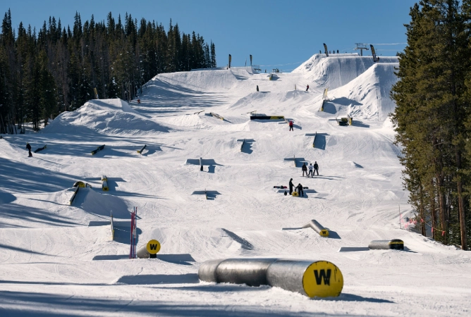 good terrain park for beginners