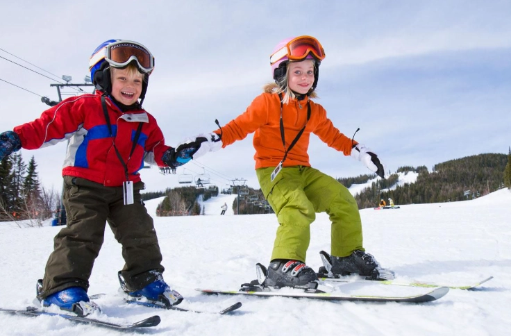 kids ski lessons