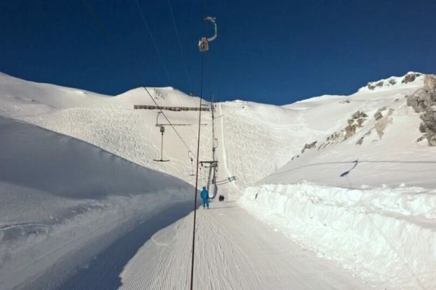 T-bar lift beginner safety T-bar lift beginner safety