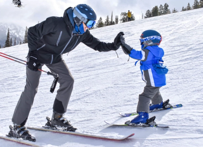 kids ski lessons