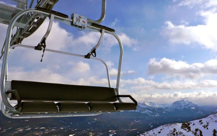 ski lift chair