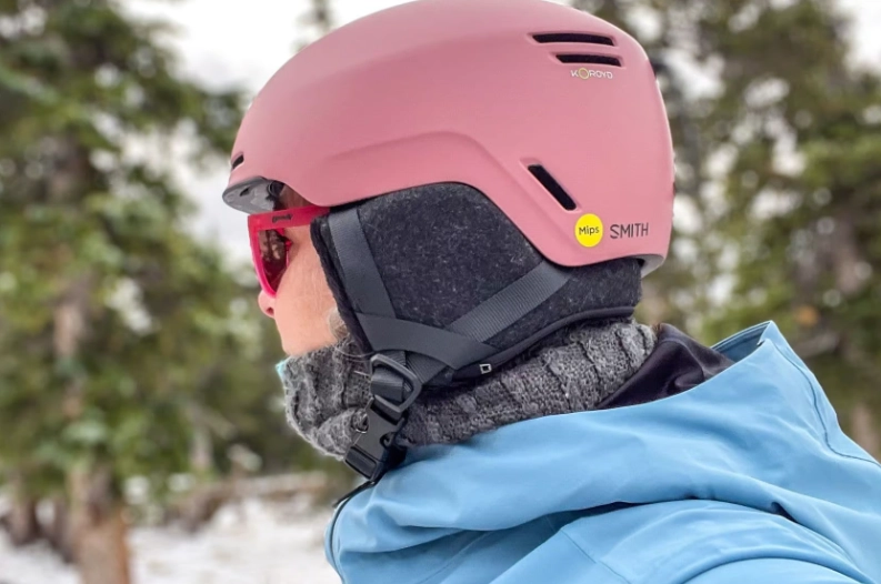 fitting kids ski helmet