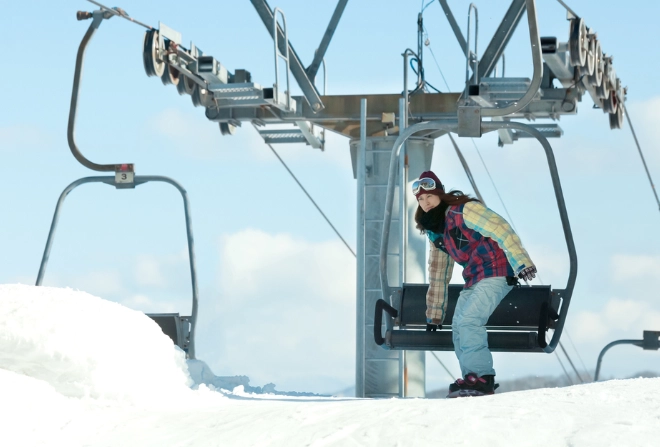 snowboard button lift guide
