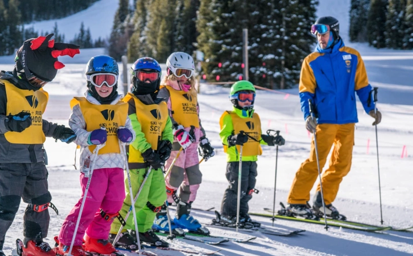 children's ski lessons near me