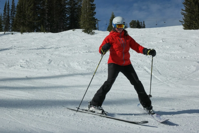 beginner skiing exercises