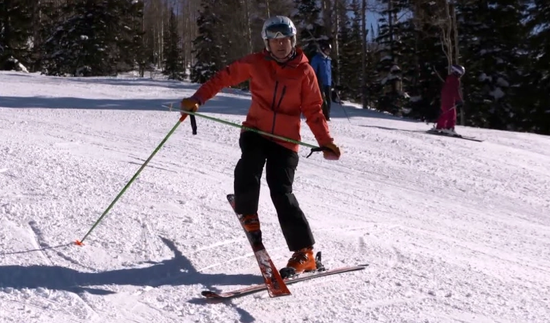 beginner skiing exercises