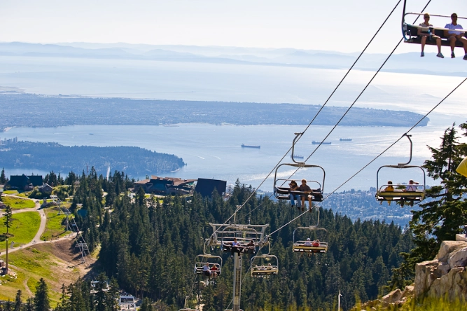 Chairlift Mountain skiing