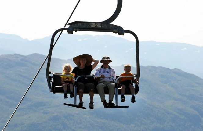 hiking Chairlift Mountain