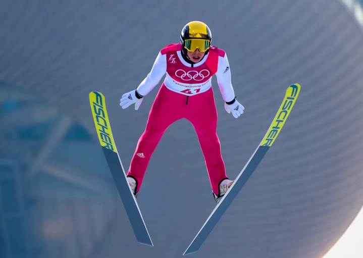 ski jump technique