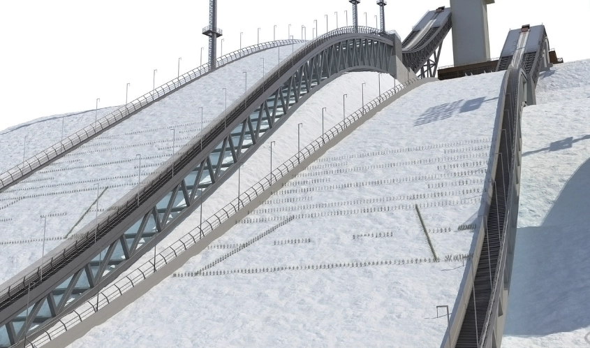 How does a ski jump work How does a ski jump work