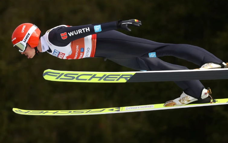 four phases of ski jumping