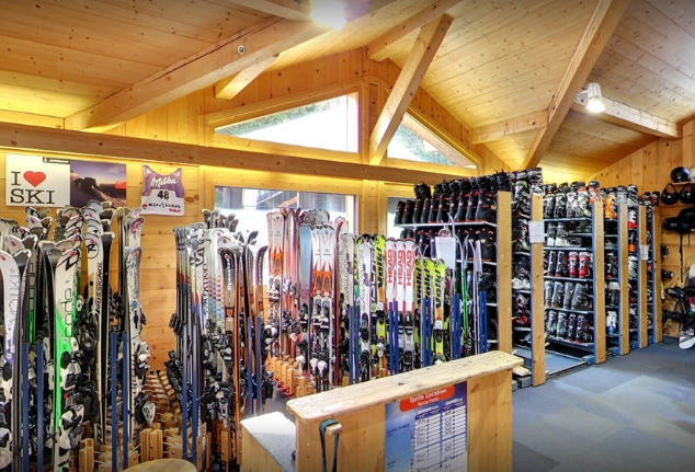 ski equipment rental