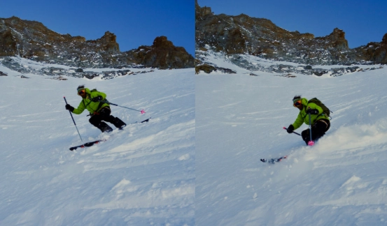 how to initiate a ski turn