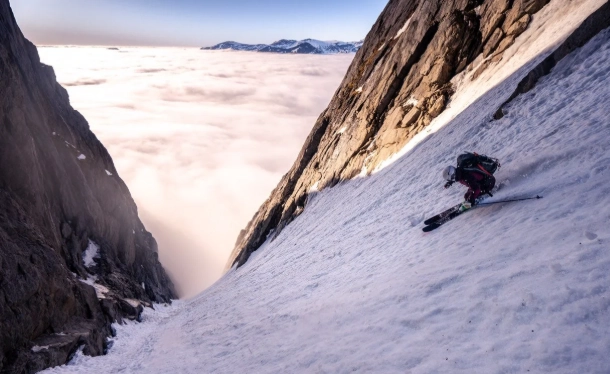 steep skiing techniques