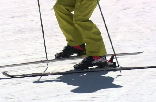 single leg skiing drills