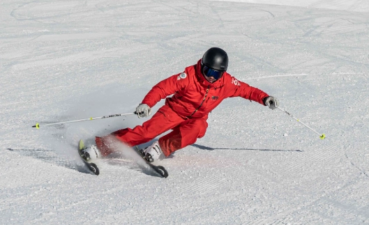 skiing technique for stability