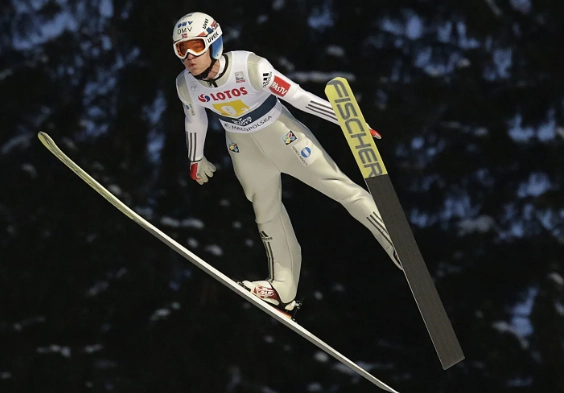 ski jump technique