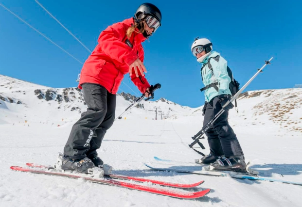 ski lessons for beginners