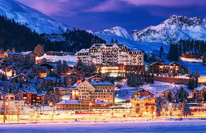 winter driving to ski areas