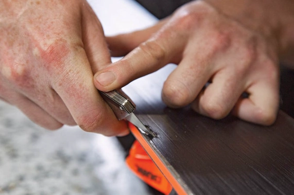 how to repair ski base