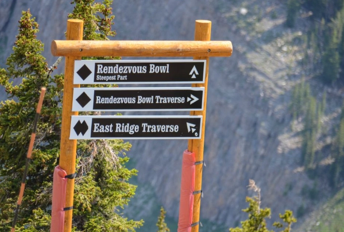 black diamond ski runs