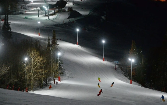 night skiing near me