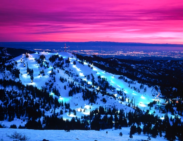 best night skiing resorts