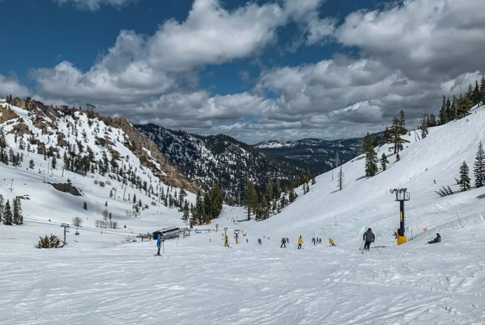 Lake Tahoe skiing
