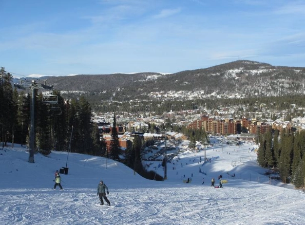high altitude skiing Breckenridge