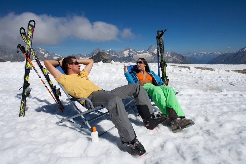 glacier skiing glacier skiing