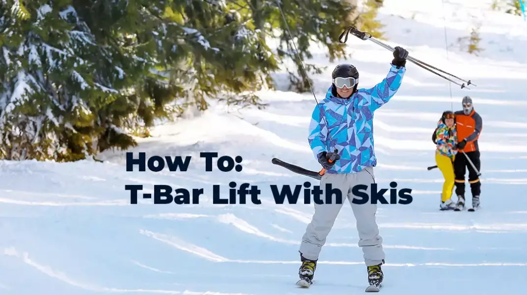 T-bar lift for beginners T-bar lift for beginners