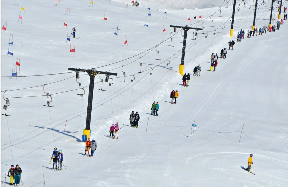 how to use a T-bar lift how to use a T-bar lift