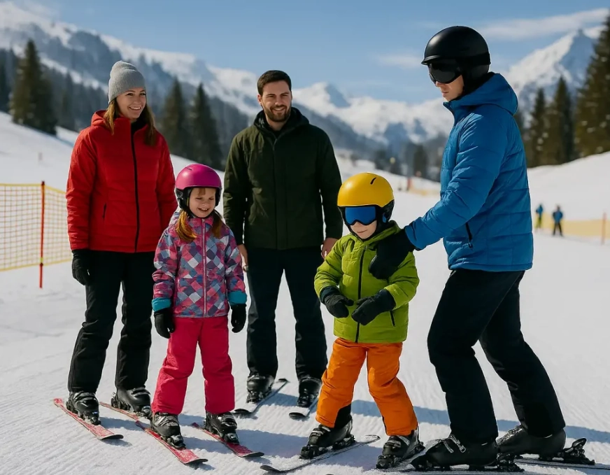 North America family ski vacations North America family ski vacations
