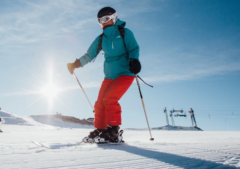 how to ski without lessons