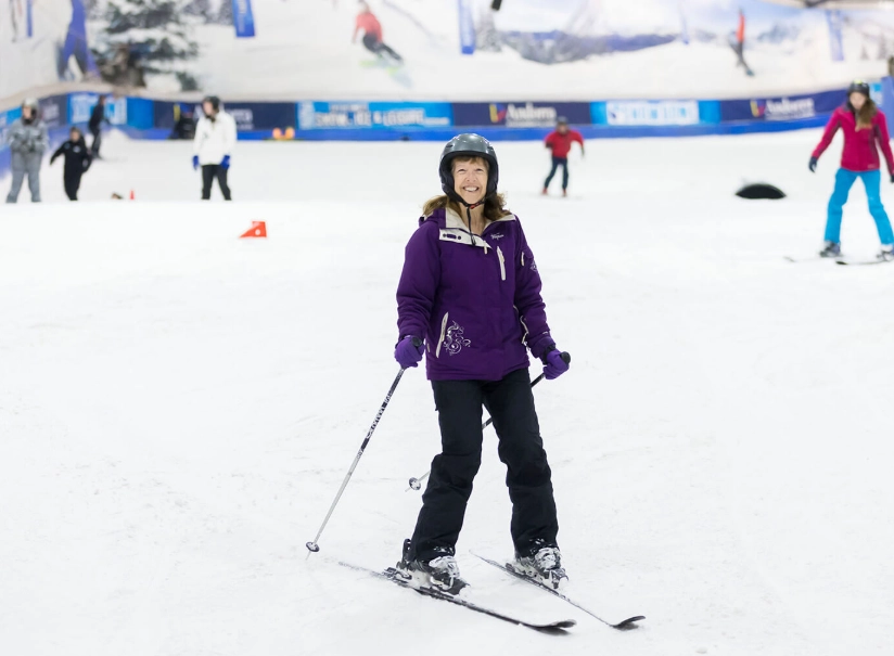 beginner ski lessons