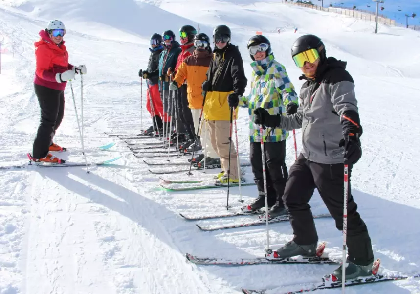 learn to ski in one day
